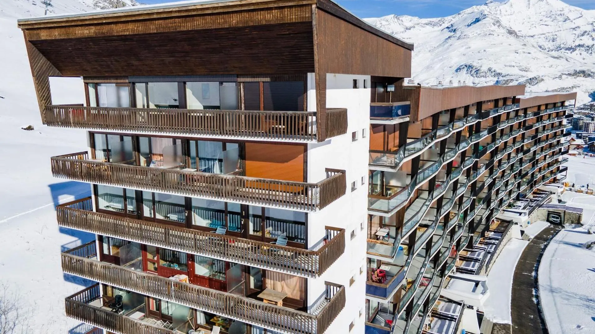 Appartement Renove, 5 Pieces, Skis Aux Pieds Avec Balcon Et Wifi - Fr-1-502-364 Tignes Apartment